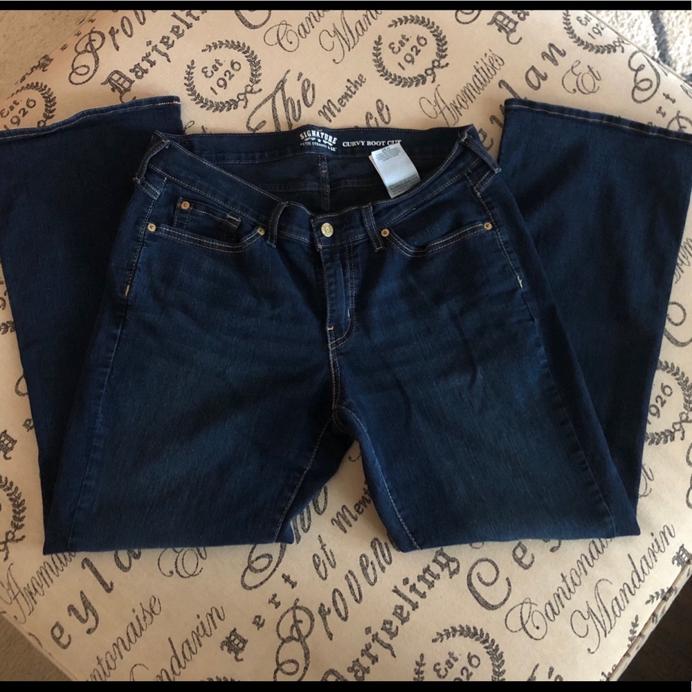 Women’s Levi Strauss Curvy Bootcut Dark Wash Jeans